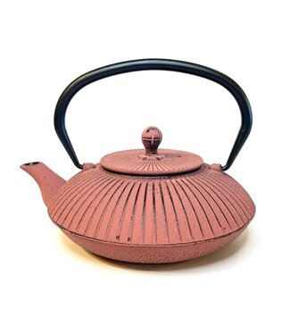 Cast Iron Tea Pot - Coral, 27 oz
