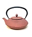 Cast Iron Tea Pot - Coral, 27 oz