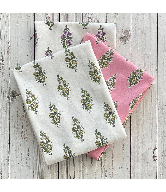 Mahogany Simone Floursack Kitchen Towel - Set of 3