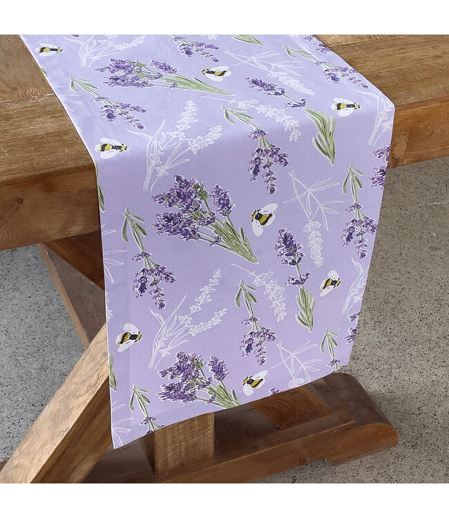 Mahogany Table Runner - Lavender