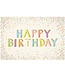 Hester & Cook Happy Birthday Placemat Pad - Set of 24