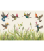 Hester & Cook Hummingbirds Placemat Pad - Set of 24