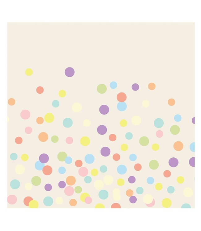 Hester & Cook Confetti Sprinkles Cocktail Napkin - Pk/20