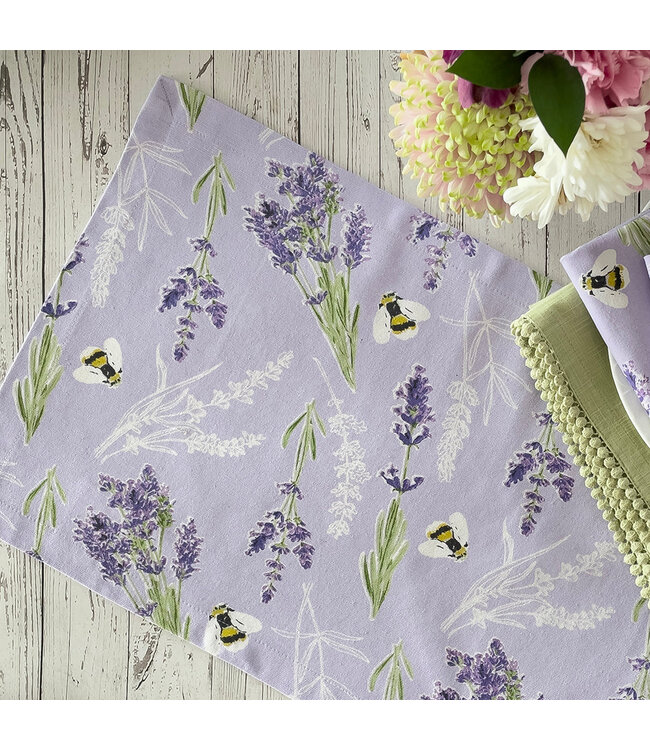 Mahogany Placemats Set of 4 - Lavender