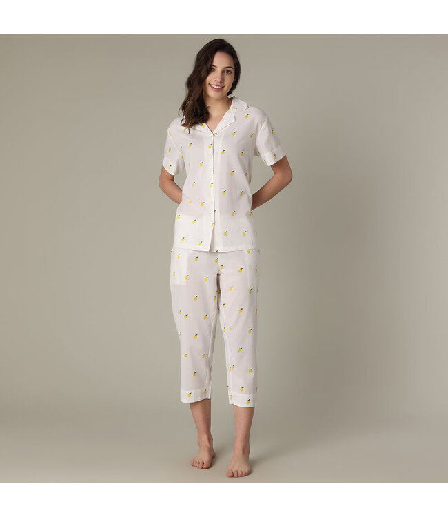 Mahogany 2 PC Capri Pajamas