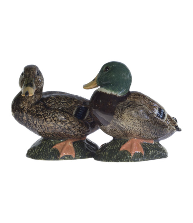 Quail Ceramics Salt + Pepper Set