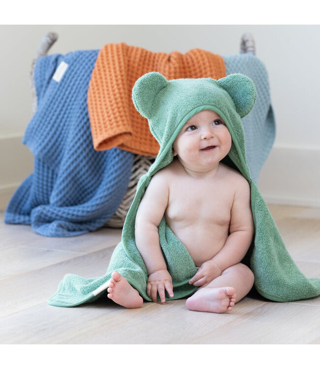 Bella Tunno Hooded Towel + Wash Mitt Set
