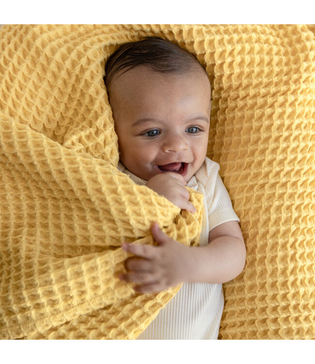 Bella Tunno Waffle Baby Blanket