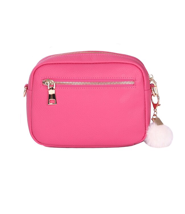 Pom Pom London The Original Bag - Faux Fleece - Stone