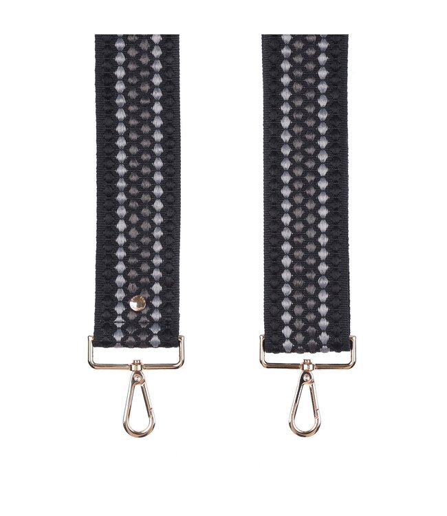 Pom Pom London Black Straps