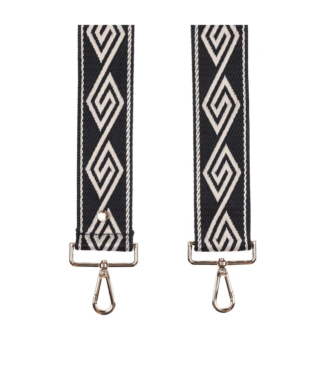 Pom Pom London Black Straps