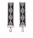 Pom Pom London Black Straps