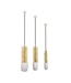 HIC Harold Import Company Soft Tip Cleaning Brushes - Set of 3