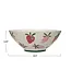 Hand-Painted Bowl w/ Wax Relief Strawberries