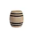 Stoneware Vintage Striped Crock