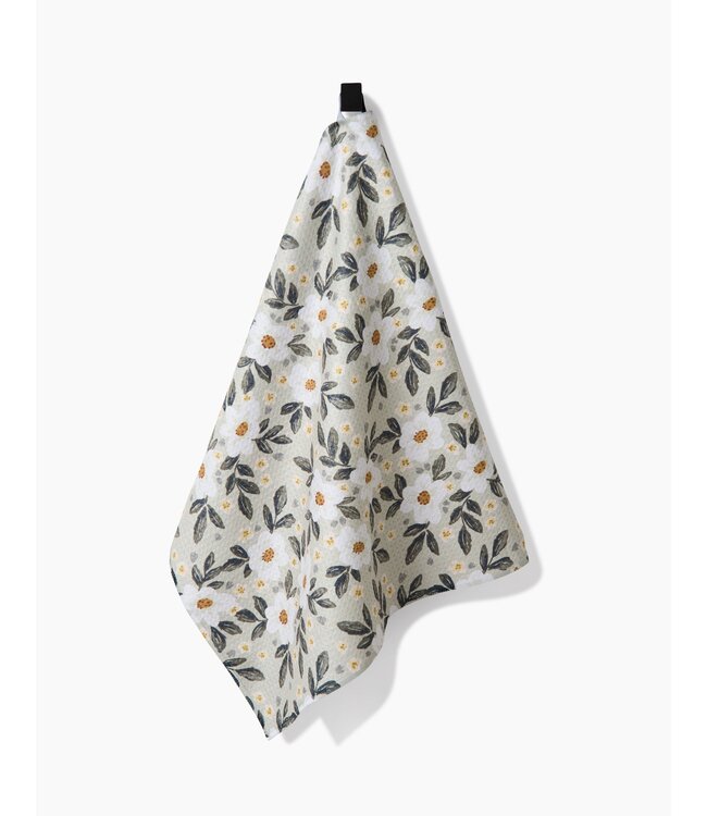 Geometry Tea Towels - Painted Spring Flowers