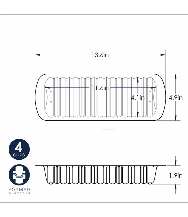 Cinnamon Bread & Almond Loaf Pan