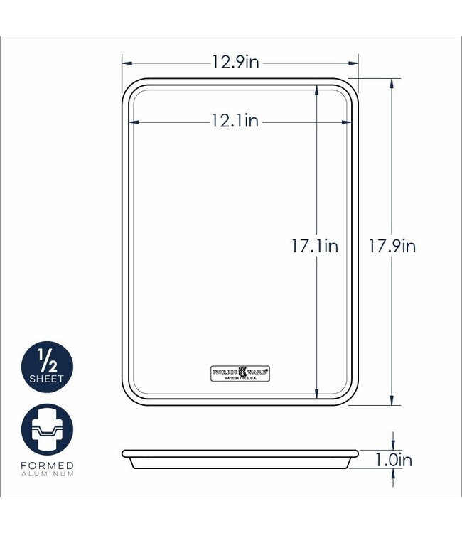Naturals® Aluminum Half Sheet