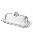 HIC Harold Import Company Glass Covered Butter Dish