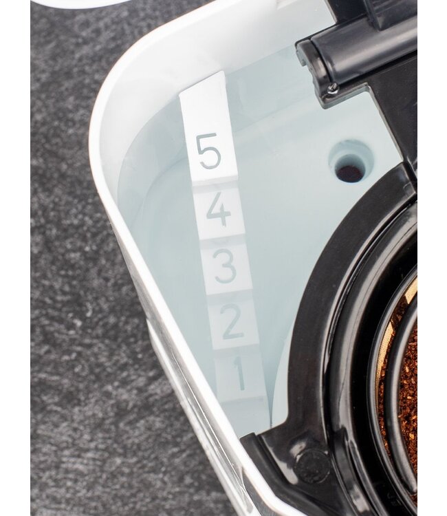 Capresso 5 Cup Mini Drip Coffee Maker - White