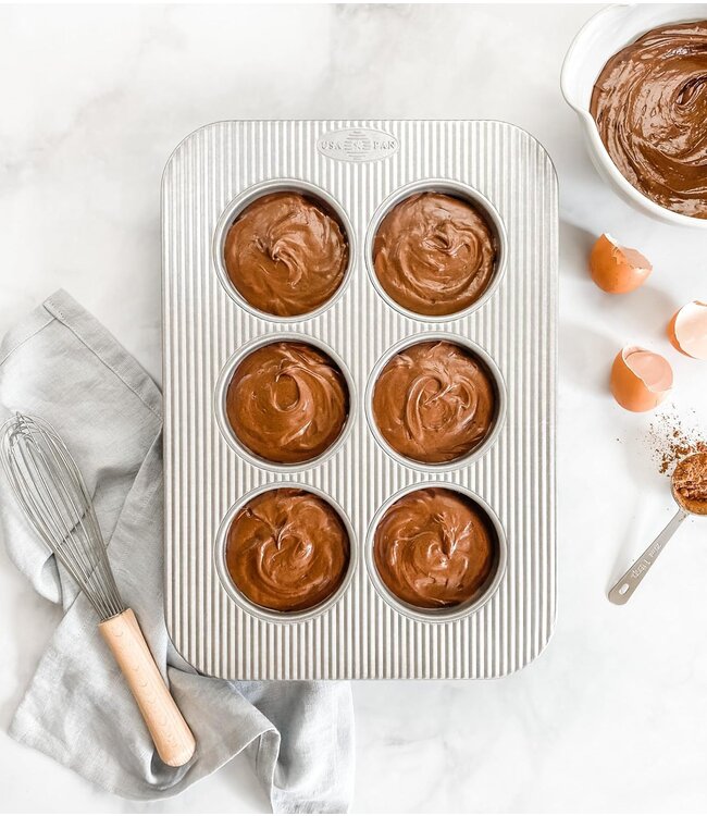 USA Pan 6-Cup Muffin Pan