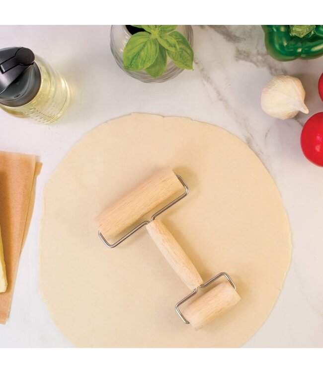 HIC Harold Import Company Double Dough Roller