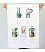 Coffee Brew Guide Tea Towel
