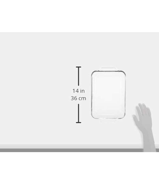 HIC Harold Import Company Anchor Glass Bake Dish, 2qt