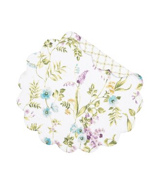 Carley Floral Round Placemat