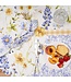 Lovely Blues Floral Round Placemat