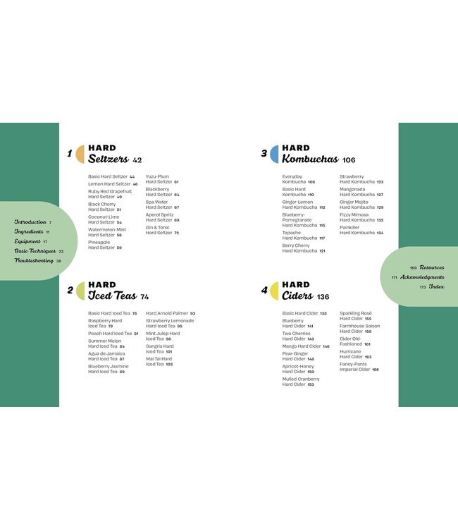 Hard Seltzer, Iced Tea, Kombucha & Cider