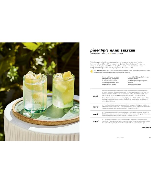 Hard Seltzer, Iced Tea, Kombucha & Cider