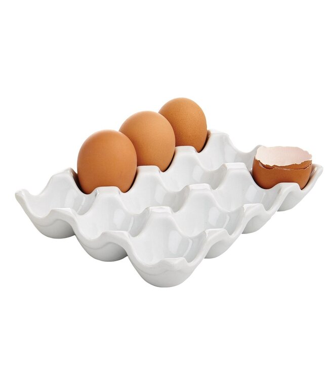 HIC Harold Import Company Egg Crate - Porcelain
