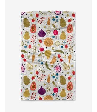 Geometry Tea Towel - Farmer's Market