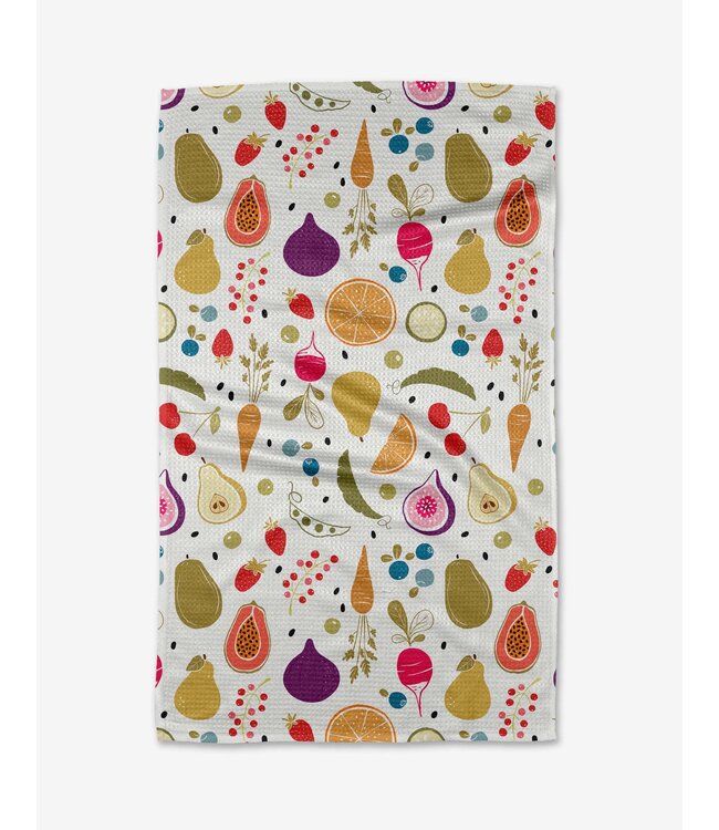 Geometry Tea Towels - Farmer's Market