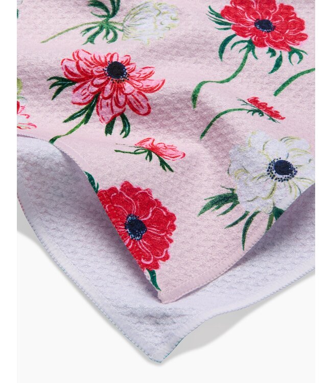 Geometry Tea Towels - Anemone