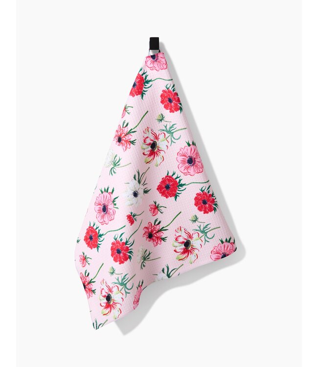 Geometry Tea Towels - Anemone