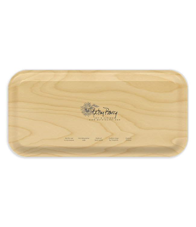 Scattered Blueberries Small Tray