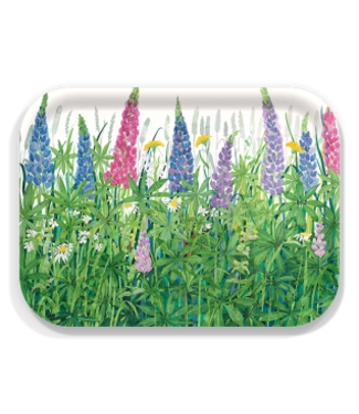 Lupine and Daisies Large Tray