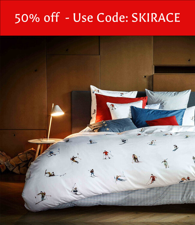 Christian Fischbacher Ski Linens Duvet Cover