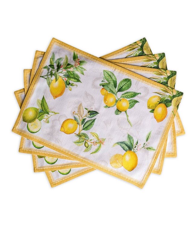 Limoncello Placemats - Set of 4