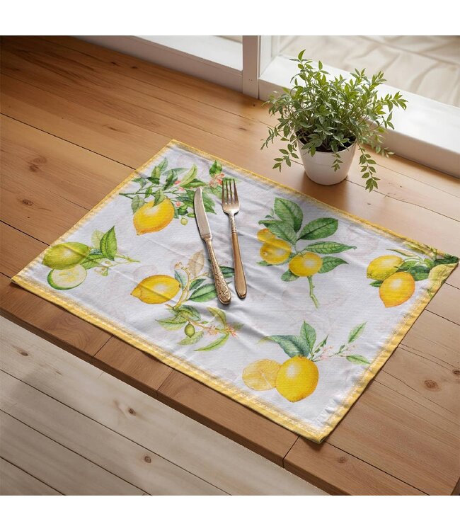 Limoncello Placemats - Set of 4