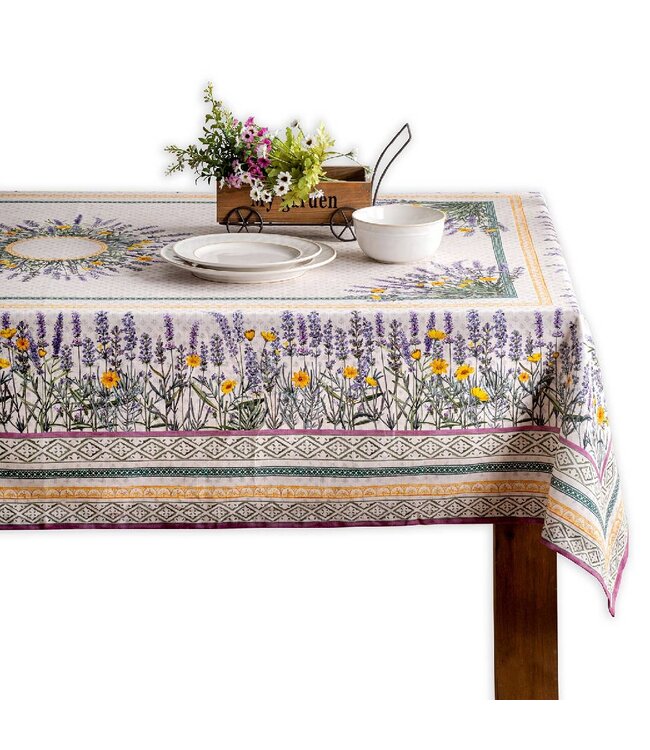 Fanny Lavender Tablecloth