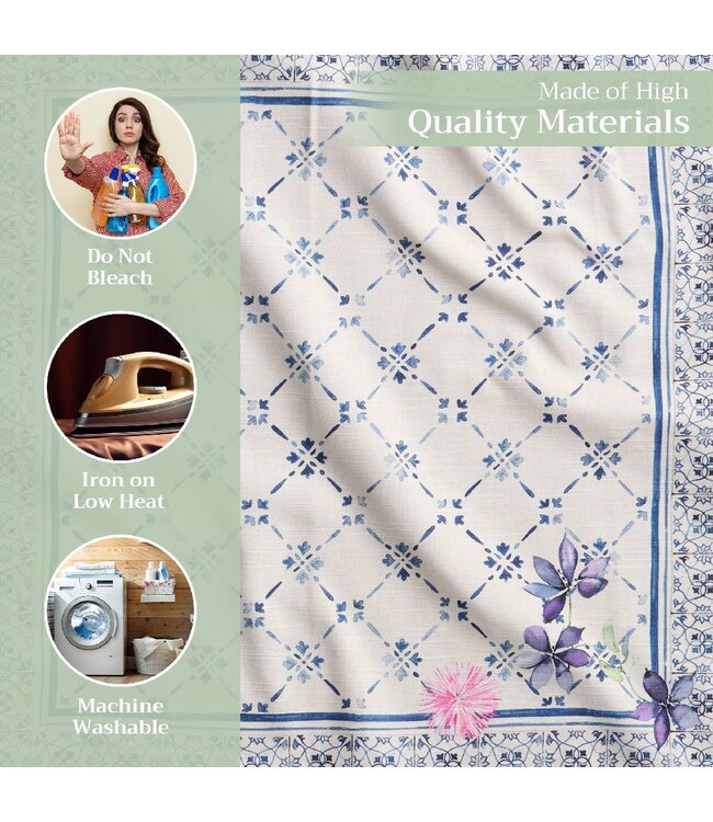 Faience Napkins - Set of 4