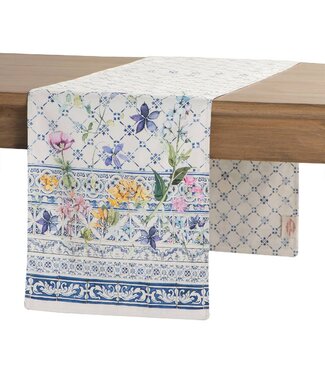 Faience Table Runner - 72"