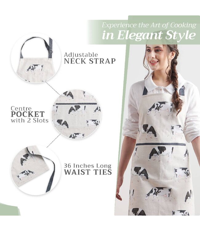 Cotton Adjustable Neck Apron