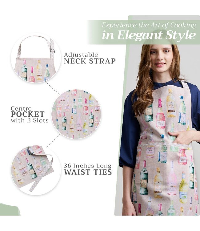 Cotton Adjustable Neck Apron
