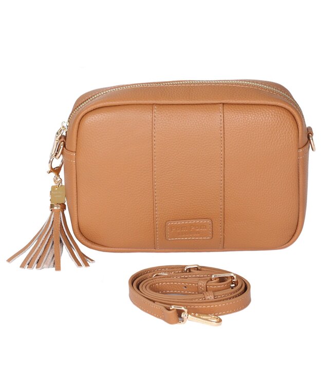 Pom Pom London The City Bag - Maple