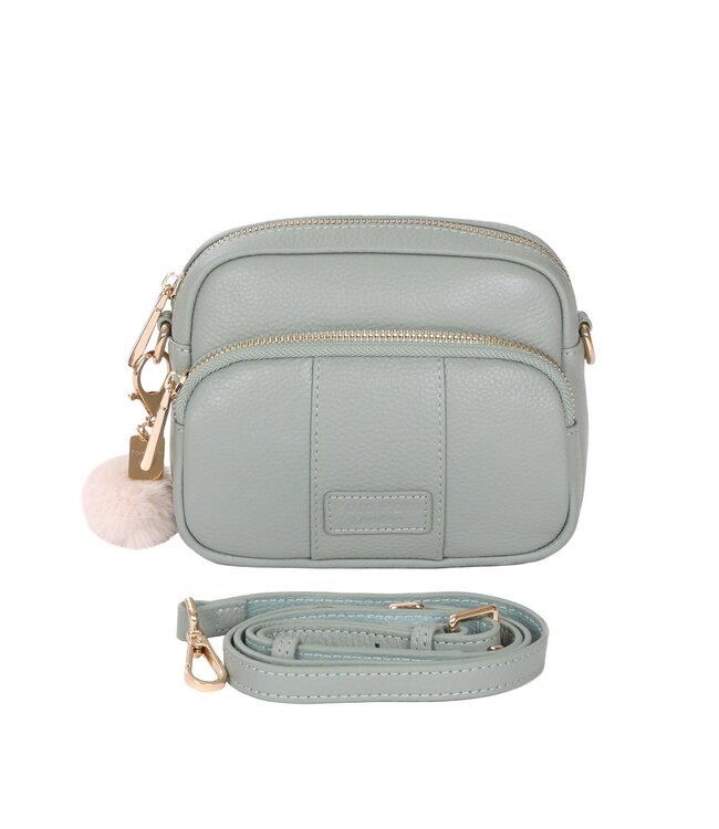 Pom Pom London The Original Mini Bag - Mint Green