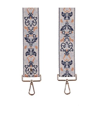 Pom Pom London Blue & Purple Straps